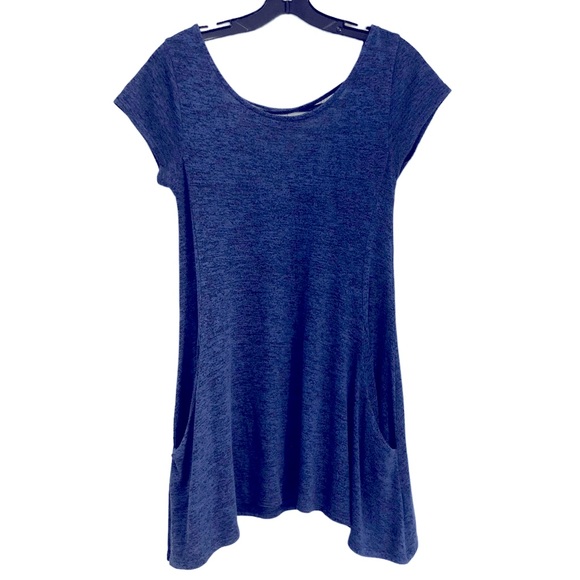 Anthropologie Maurices Loose Asymmetrical Top Tunic with pockets SZ S - Picture 2 of 14